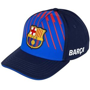 Barça Cap - Officiële collectie FC Barcelona - Verstelbare maat - Heren, Marineblauw, One size