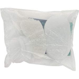 HartFelt De bundel bevat 2 elk: gezichtsscrub, lichaamsscrub en voetscrub - Schoon, scrubben en vernieuwen de huid met gezichtscrub, lichaamscrub, voetexfoliator, Made In USA, 6 Count, Wit