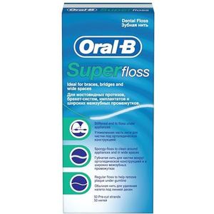ORAL B - Superfloss - Tandzijde - 6 x 50-delige set