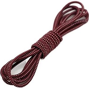 Elastische schoenveters, Elastische veters met vergrendeling, 2 stuks, veelkleurig, lengte 100 cm(Dark Red)