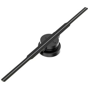 Holografische waaier, 45CM/17.7in 3D Hologram Projector Fan Wifi Display Zakelijke Reclame Logo Licht Holografische Lamp Projectors Vakantie Geschenken Videoprojector