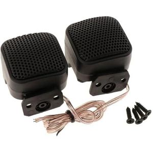 2-pack auto zijden vierkante tweeters auto audio luidsprekers stereo audio
