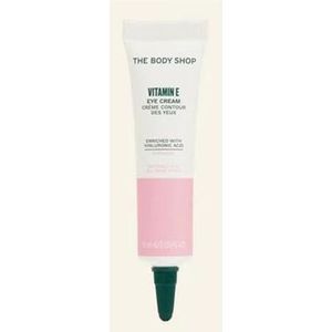 The Body Shop Vitamine E 15 ml oogcrème verrijkt met hyaluronzuur - veganistisch - geschikt voor elk huidtype