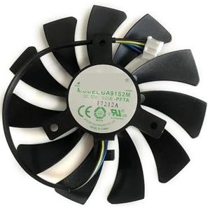 HA9010H12F-Z, Video VGA-kaartventilator, GPU-grafische koeler voor MSI voor GeForce voor GTX 1060 voor AERO voor ITX 3G 6G OC GA91S2M(GA91S2M)
