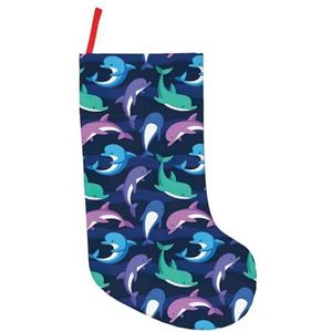 Dolfijn Print Kerst Kousen,Vakantie Party Decoraties