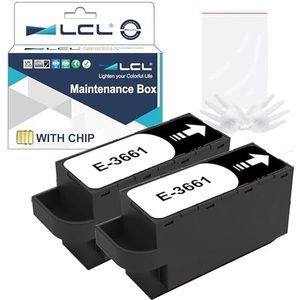 LCL T3661 C13T366100 Onderhoudskist (onderhoudsbox) vervanging voor Epson XP-8500 XP-8505 XP-15000 XP15000 XP8600 XP8605 XP6000 XP6001 XP6005 Printer (2000) Pack)