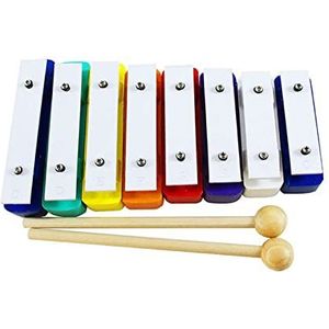 Klokkenspelen Percussie-instrument 8-tone Brick Beginner Muziekinstrument Celesta Percussion xylofoon