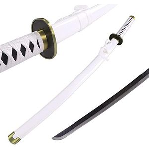 Roronoa Zoro Zwaard voor Een Stuk Anime Cosplay Blade Sword handgemaakte Halloween Prop Houten Model Zwaard Ninja Wapens Zwaard Speelgoed Voor Kinderen (maat: 104 cm/40.9in)(1pcs, Ichimonji)