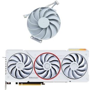 CF9015U12D 7PIN RTX4070 Ti GPU vervangende ventilator voor Asus voor GeForce RTX 4070 SUPER TUF WHITE OC grafische(B-Fan)