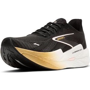 Brooks Hyperion Max 2 Herensneakers, zwart, goud, roze, 45 EU