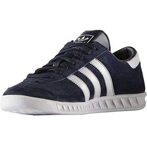 adidas Hamburg Sneakers voor heren, Blue Collegiate Navy Ftwr Wit Goud Met, 46 EU