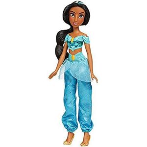 Disney Princess Royal Shimmer-pop Jasmine, modepop met rok en accessoires, speelgoed voor kinderen vanaf 3 jaar