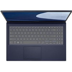 MiNGFi TPU toetsenbordbeschermer compatibel met ASUS ExpertBook B1 B1500 P3540 PX574 - Transparant