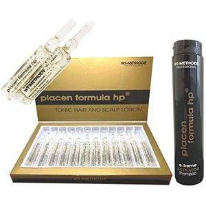 placen formula hp Ampullen tegen haaruitval + 250 ml extreme activator shampoo WT methode