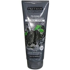 Freeman Facial Charcoal & Black Sugar Polish Mask 6oz by Freeman