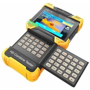 CCTV-tester, CCTV-monitortester, H.265 4K IP Analoge Camera Tester CCTV Tester Monitor HD 1080P Beveiliging Combineer Test Monitor TDR RJ45 Kabel Test Combineer Tester PoE-netwerktools(T70)