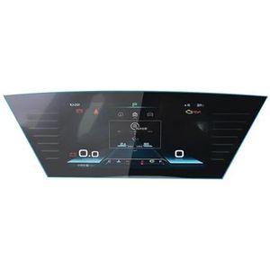 Displaybeschermfolie Voor BYD Voor Song Pro 2019 2020 10,1"" 12,8"" Navigatiescherm Geharde Folie Voor Autodashboard Krasbeschermer(Instrument Film 8)