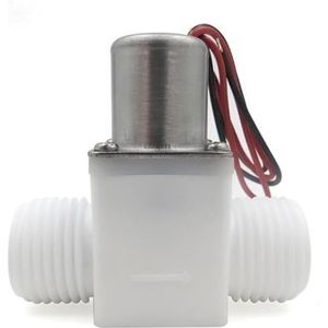 Flow Meter Elektronische Digitale Debietmeter, DC 4,5V 1/2"" elektrische solenoïdeklep messing solenoïdeklep waterstroom pulsklep elektromagnetische klep positieve puls(A)