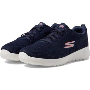 Skechers Go Walk Joy Violet Sneakers voor dames, marineblauw roze, 43 EU