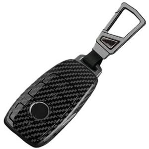 Sleutelbehuizing houder Voor AMG A B C E S Klasse Autosleutel Case Cover Sleutelhanger W204 W205 W212 W176 GLC CLA W177 PC Koolstofvezel Autosleutel Ringen Sleutelbehuizing(7)