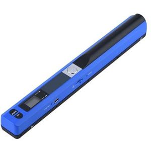 Document Scanner, Draagbare creatieve draagbare mobiele draagbare documentafbeelding A4-handscanner, 900 DPI USB2.0-scannerondersteuning JPG/PDF-formaat,for Teaching Business Meetings(Blue)