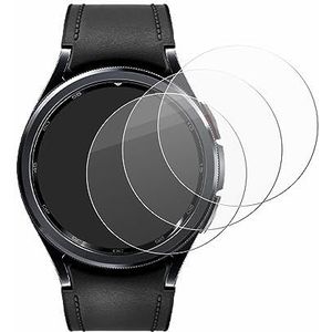 BROTECT Glas Screen Protector voor Samsung Galaxy Watch 6 Classic (47 mm) (3 Stuks) Schermbeschermer [9H Hardheid, Beschermglas-Folie niet Glas]
