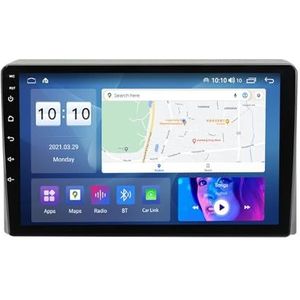 Android 12.0 Car Stereo 9 ""Touch Screen auto audio speler bluetooth stuurwielbediening Voor Toyota Hiace 2013-2018 auto speler Ondersteunt CarAutoPlay PIP GPS Navigatie Backup Camera (Size : 8+WIFI+4