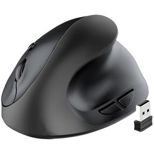 Kalttoy Ergonomische Verticale Computer Muis Silents Draadloos Verstelbaar voor Bibliotheekgebruik