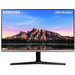 Samsung LU28R550UQUXEN 28 ""UR55 4K UHD Monitor - Ultra HD 3840 x 2160, HDR10 +, Freesync, 2 x HDMI, Displayport, Zwart