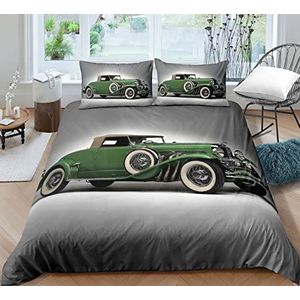 Amacigana Auto De Sport Beddengoedset voor eenpersoonsbed, dekbedovertrek A9,220 x 240 cm