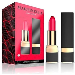 Martinella | Lippenstift Vibrator met 10 Vibrerende Functies, Massager Sex Toy voor Vrouwen, Magnetische USB Oplaadbaar, Waterdicht