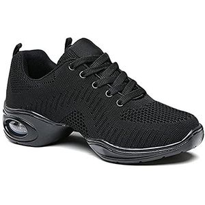 Runxingfu Sport Dansschoenen Sneakers - Dames Mesh Hardlopen Schoenen Zachte Zolen Jazz Latijn Ballroom Schoenen Trainings Outdoorschoenen