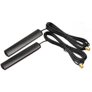 DollaTek 2Pcs Hoge Gain en Goede Prestaties 433 mhz Patch Antenne Hoge Gain Auto Patch Antenne SMA Straight Mannelijke