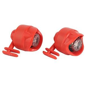 Schoenen Zaklamp, USB Oplaadbare Herbruikbare Schoenenverlichting voor Heren voor Nachtfietsen (Rood)