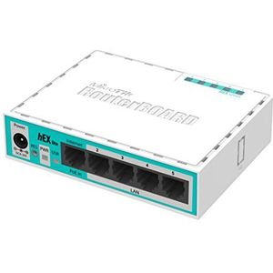 Mikrotik Hex Lite bedrade router Wit