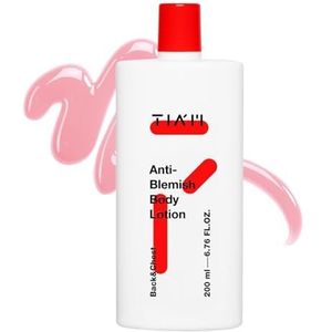 TIAM Anti Blemish Body Lotion - Breakout-Fighting Body Cream Lotion & Body Moisturiser | Kalmerende Calamine Lotion & Hydraterende Crème | Huidverstevigende Niacinamide Moisturiser (6,7 fl oz)