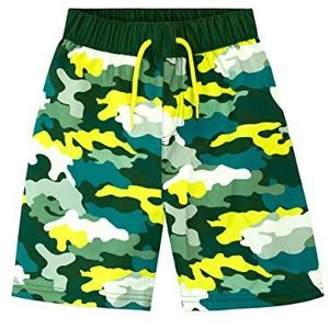 Harry Bear Jongens Zwembroek Camouflage Groen 134