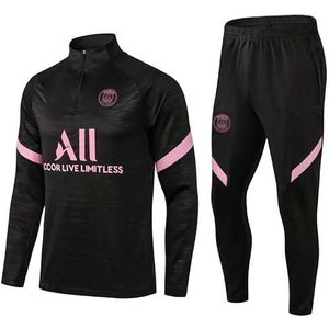 Langarmig Voetbalshirt, Sportbroek Voor Kinderen,voetbal Trainingspak,hardloopkleding,sporttrainingskleding,fitnespak,joggingpak, Sportkleding Voor Kinder/meisjes/jeugd/heren/dames/meisjes (03,KID16)