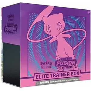 Pokémon | Sword & Shield 8 Fusion Strike: Elite Trainer Box | Kaartspel | Leeftijden 6+ | 2 Spelers | 10+ Minuten speeltijd