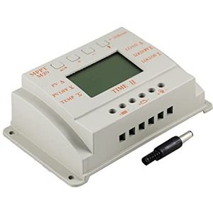 Zonne-laadregelaar, PWM 12/24V20A Zoneloze generatie op nul niveau zonnestuur- en ontladingscontroller M20