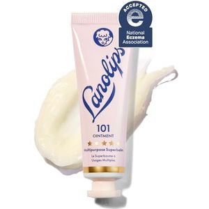 Lanolips 101 ointment. De Ultra Pure Grade lanoline ointment.