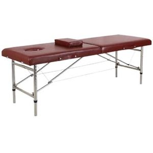 CQCCQ In hoogte verstelbaar opvouwbaar schoonheidsmassagebed Draagbaar draagbaar tatoeagebed Fysiotherapiebed Professioneel massagebed, for spa-salon Tatoeage- en schoonheidsbehandelingen(Color 6)