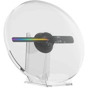 3D Hologram Projector Fan Desktop Led Scherm Holografische Speler Reclamemachine Met Audio Afspelen Foto's Video's Weergeven