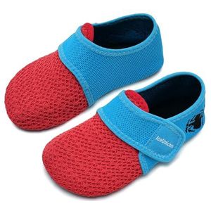 IceUnicorn Pantoffels voor kinderen, ademende pantoffels, licht, antislip, kleine kinderen, huisschoenen voor jongens en meisjes, rode spin, 24/25 EU