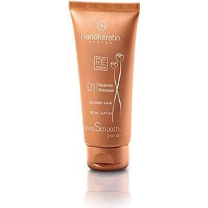 Nanokeratine nanogladde pure aanvullen shampoo (100ml)