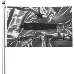 Decoratie Vlaggen Zijde Stijl Texas Vlag Come And Take It 90X150cm Tuin Vlag Lichtgewicht Zomer Vlaggen Levendige Kleur Outdoor Teken Decoratie Voor Carnaval Activiteiten Tuin