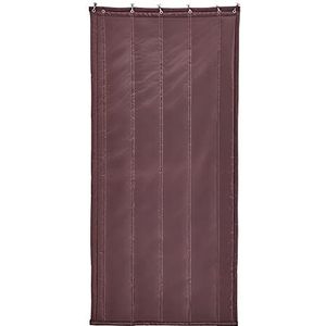 Het gordijn van de deur, Scheidingswand for deuropening, waterdicht, geluidsisolatie, meerdere maten, kakibruin(Brown,W150cm*H210cm/59 * 82.7in)