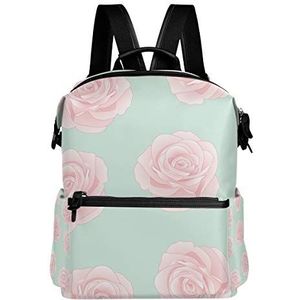 Leuke Kleurrijke Uil Flora Laptop Rugzak School Tas Grote Mode Reizen Daypack