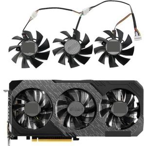 75MM 7Pin FD8015U12D GTX1660 RX5700 RX5700XT voor ASUS voor GTX 1660Ti 1660super RX 5700 XT TUF X3 OC grafische koelventilator(A-Fan)
