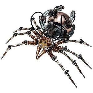 Meiurlex 3D metalen puzzelmodel met luidspreker, doe-het-zelf montage, 3D mechanische spin, puzzel, knutselset, ornamenten, geschenken voor tieners en volwassenen (512 stuks)